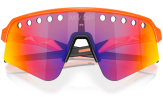 OAKLEY Sutro Lite Sweep Mathieu Van Der Poel Orange Sparkle Prizm Road