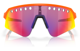 OAKLEY Sutro Lite Sweep Mathieu Van Der Poel Orange Sparkle Prizm Road