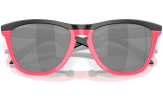 OAKLEY Frogskins Hybrid Matte Black/Neon Pink Prizm Black