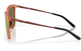 OAKLEY Sielo SQ Matte Transparent Ginger Prizm Rose Gold Polarized