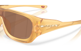 OAKLEY De la salle Matte Trans Light Curry ​Prizm Tungsten