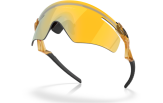 OAKLEY QTMN Kato Transparent Light Curry Prizm 24k