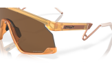 Päikeseprillid OAKLEY BXTR Metal Matte Transparent Light Curry Prizm Bronze