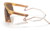 Päikeseprillid OAKLEY BXTR Metal Matte Transparent Light Curry Prizm Bronze