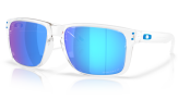 Päikeseprillid OAKLEY Holbrook XXL Polished Clear Prizm Sapphire Polarized