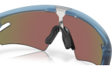 Päikeseprillid OAKLEY Sphaera Slash Matte Transparent Stonewash Prizm Sapphire Polarized