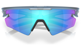 Päikeseprillid OAKLEY Sphaera Slash Matte Transparent Stonewash Prizm Sapphire Polarized