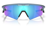 Päikeseprillid OAKLEY Sphaera Slash Matte Transparent Stonewash Prizm Sapphire Polarized