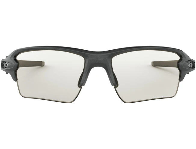 OAKLEY Flak 2.0 XL Steel Clear Black Iridium Photochromic