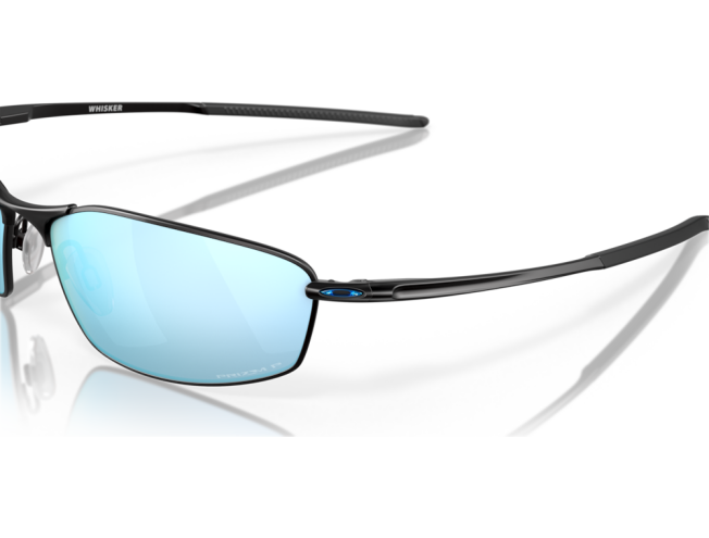OAKLEY Whisker Satin Satin Black Prizm Deep Water Polarized