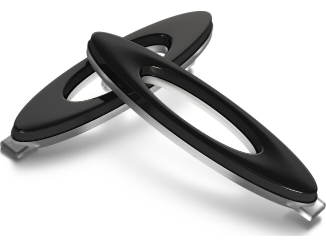 OAKLEY Turbine/Turbine Rotor Icon Kit Polished Black