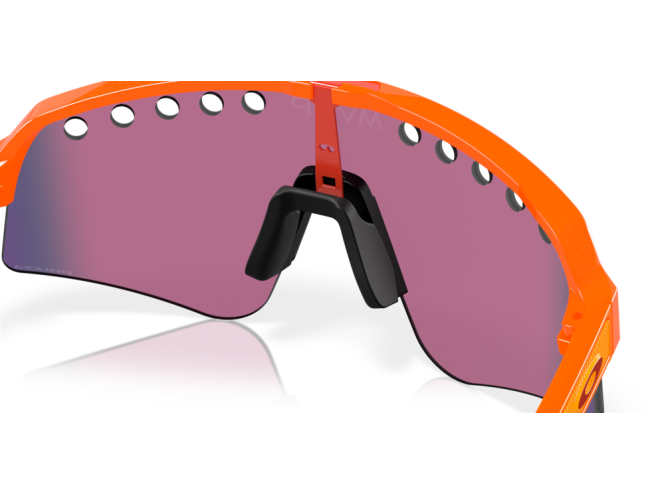 OAKLEY Sutro Lite Sweep Mathieu Van Der Poel Orange Sparkle Prizm Road