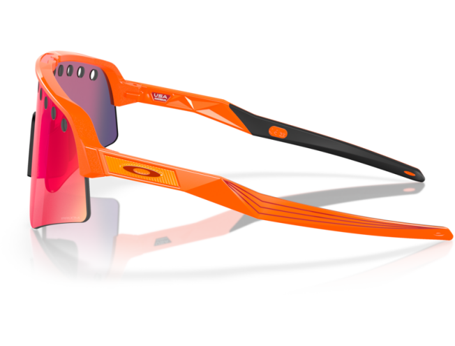 OAKLEY Sutro Lite Sweep Mathieu Van Der Poel Orange Sparkle Prizm Road