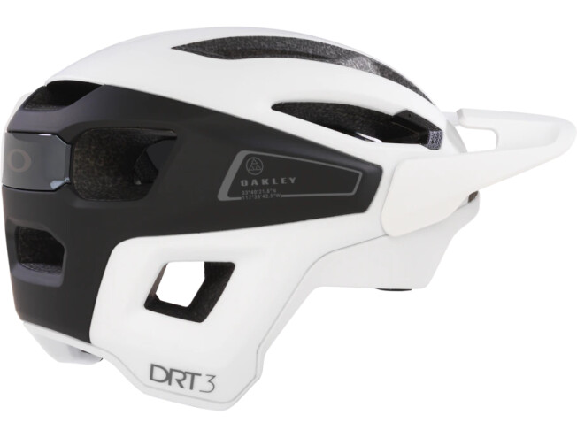 Jalgrattakiiver OAKLEY DRT3 Matte Black/Brushed Metal, S Matte White/Satin Black S