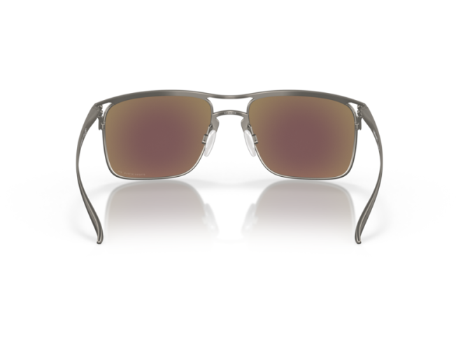 OAKLEY Holbrook TI Matte Gunmetal Prizm Sapphire Polarized