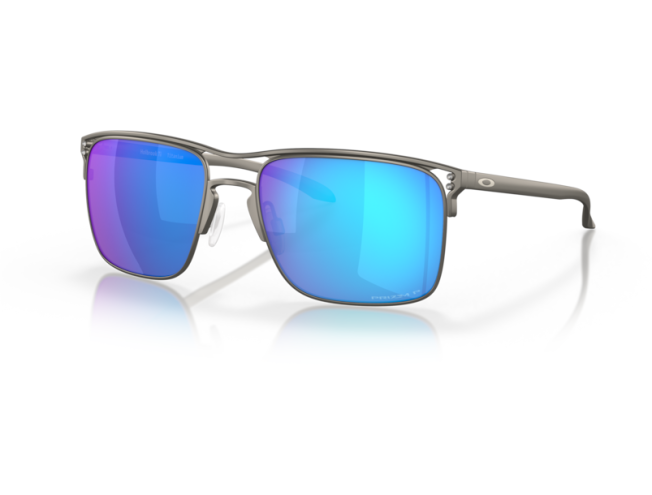 OAKLEY Holbrook TI Matte Gunmetal Prizm Sapphire Polarized