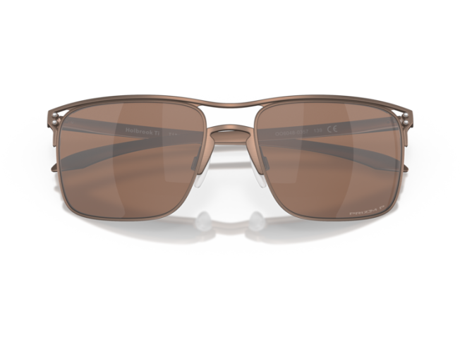 OAKLEY Holbrook TI Satin Toast Prizm Tungsten Polarized