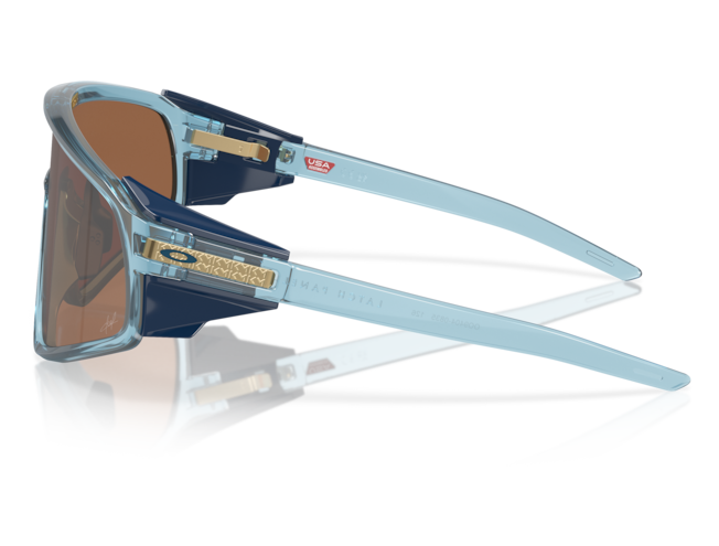 P&auml;ikeseprillid OAKLEY Latch Panel Transparent Stonewash Prizm Tungsten