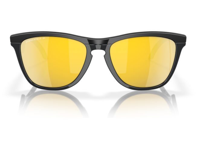OAKLEY Frogskins Hybrid Matte Black Prizm 24k Polarized