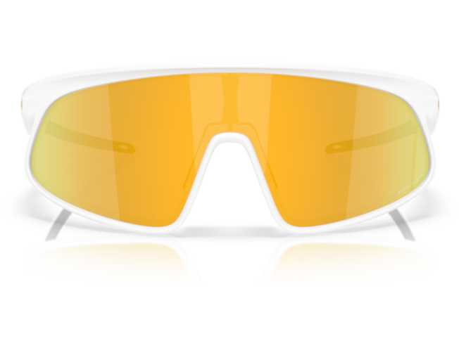 OAKLEY RSLV Matte White Prizm 24k