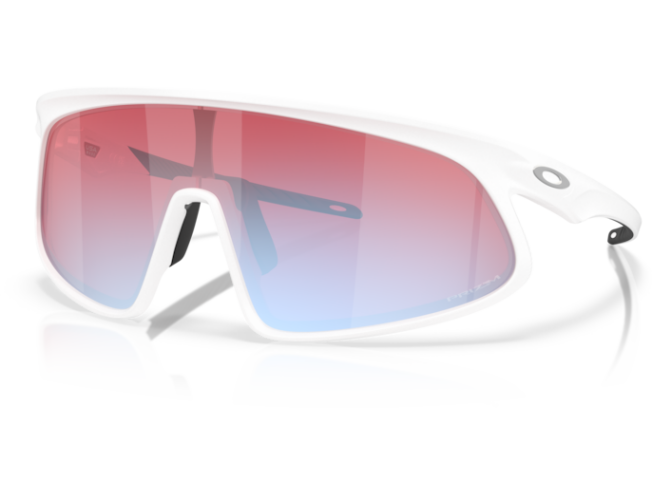 OAKLEY RSLV Matte White Prizm Snow Sapphire
