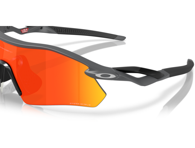 OAKLEY Radar Plate Matte Carbon Prizm Ruby