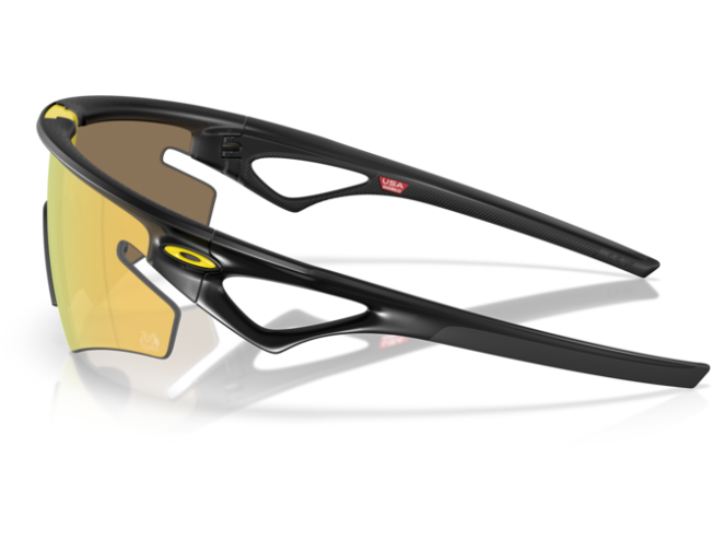 OAKLEY Sphaera Slash TDF Matte Black Ink Prizm 24k Polarized