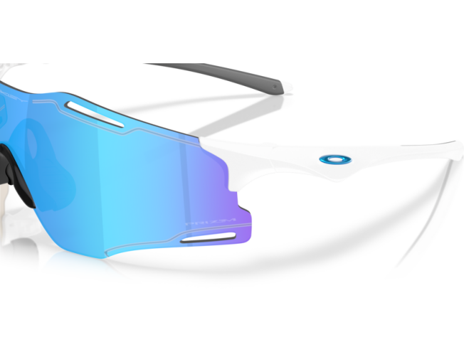 OAKLEY Cybr Zero Polished White Prizm Sapphire