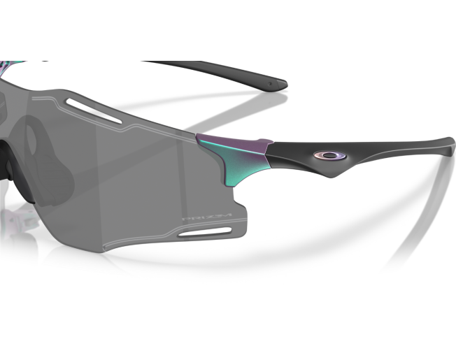 OAKLEY Cybr Zero AURA Collection - Matte Purple/Green Colorshift Prizm Black