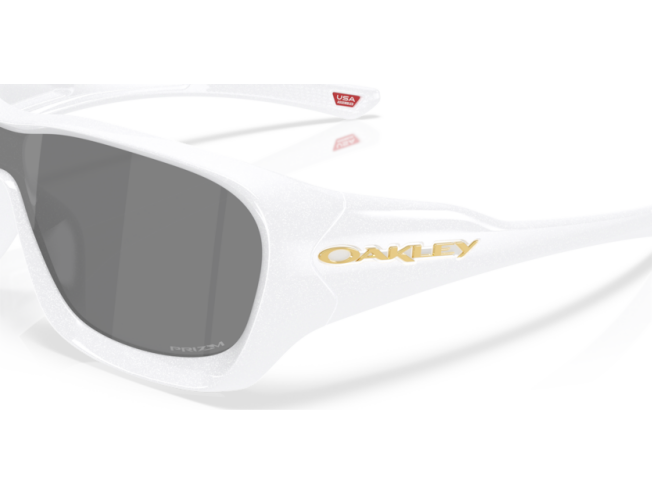 OAKLEY De la salle Pearl White Prizm Black