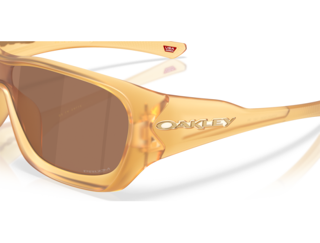 OAKLEY De la salle Matte Trans Light Curry ​Prizm Tungsten