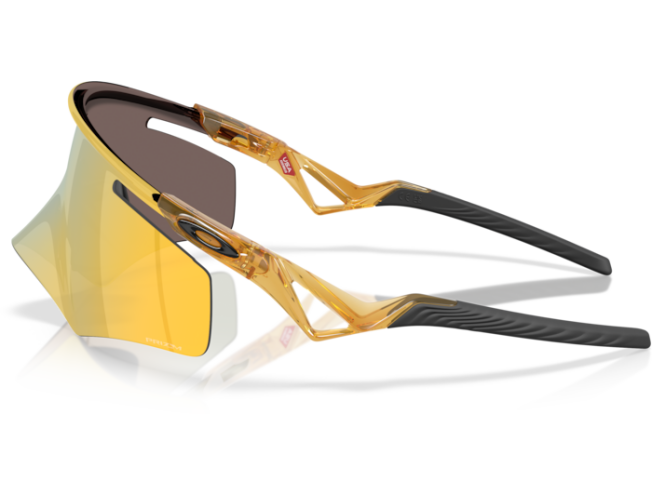 OAKLEY QTMN Kato Transparent Light Curry Prizm 24k
