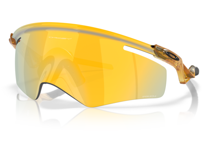 OAKLEY QTMN Kato Transparent Light Curry Prizm 24k