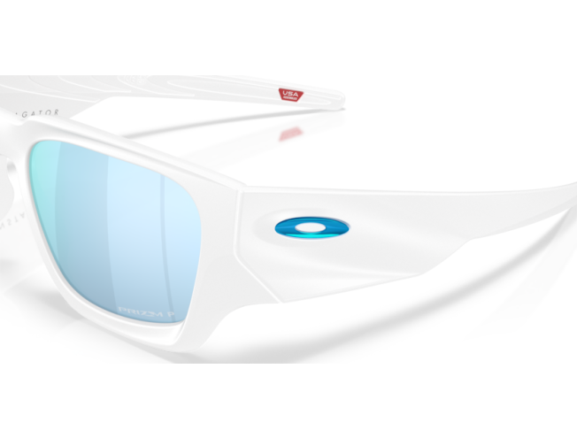 Oakley Instagator Matte White Prizm Deep Water Polarized