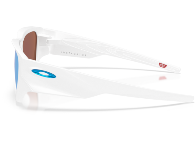 Oakley Instagator Matte White Prizm Deep Water Polarized