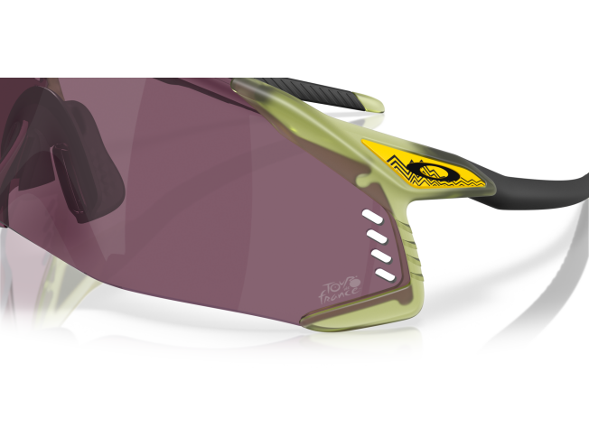 OAKLEY Velo Kato Special Ed. "2026 Tour De France" Matte Transparent Fern Prizm Road Black