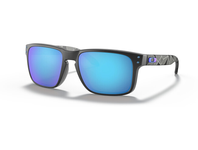 Päikeseprillid OAKLEY Holbrook Matte Black Prizmatic Prizm Sapphire Polarized