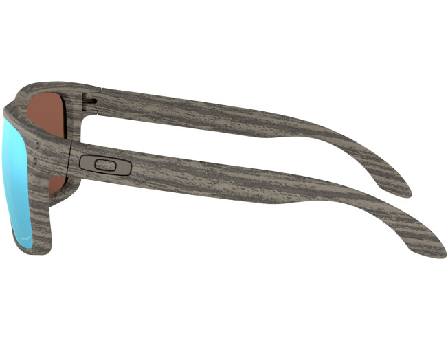 P&auml;ikeseprillid OAKLEY Holbrook erimudelid "Woodgrain Collection" Prizm Deep Water Polarized