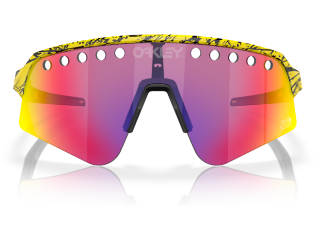 P&auml;ikeseprillid OAKLEY Sutro Lite Sweep erimudelid "2025 Tour De France" Splatter Prizm Road