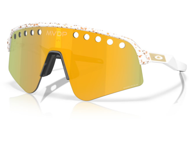 Päikeseprillid OAKLEY Sutro Lite Sweep MVDP White splatter Prizm 24k
