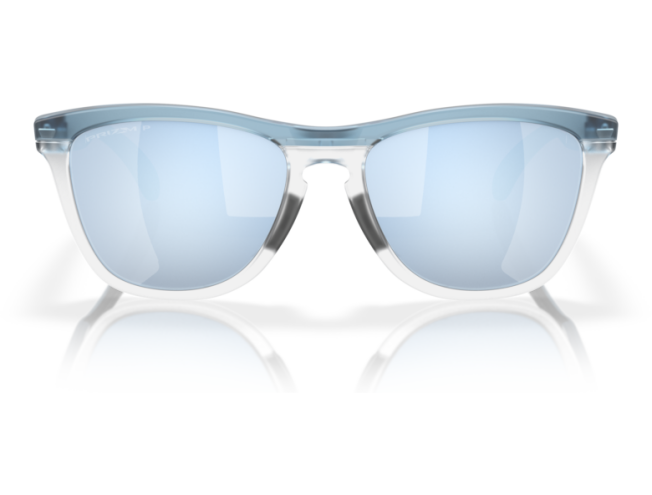 Päikeseprillid OAKLEY Frogskins Range Transparent Stonewash Prizm Deep Water Polarized