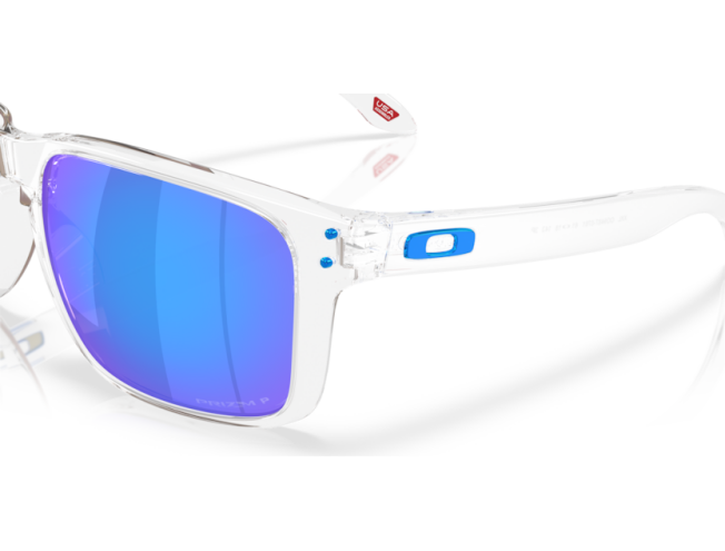 Päikeseprillid OAKLEY Holbrook XXL Polished Clear Prizm Sapphire Polarized
