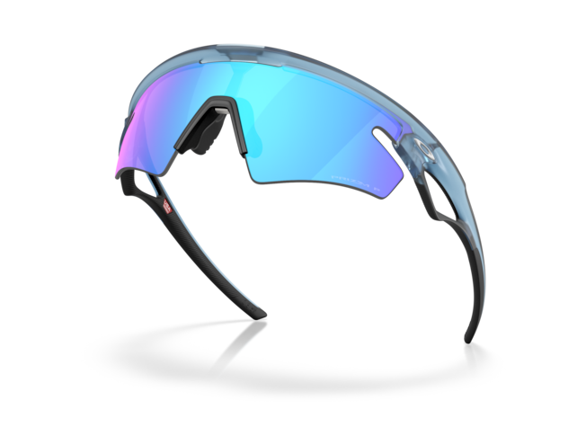 Päikeseprillid OAKLEY Sphaera Slash Matte Transparent Stonewash Prizm Sapphire Polarized
