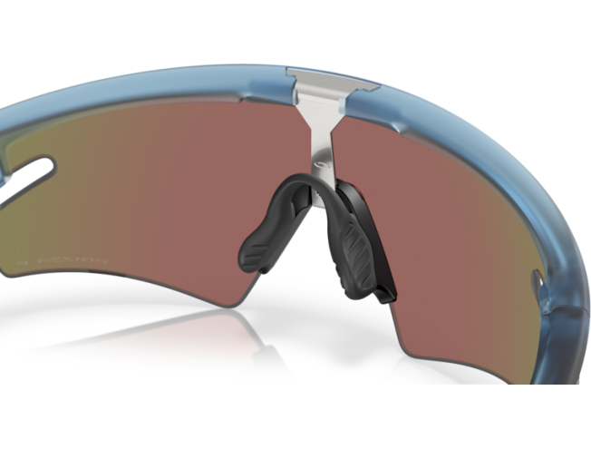 Päikeseprillid OAKLEY Sphaera Slash Matte Transparent Stonewash Prizm Sapphire Polarized