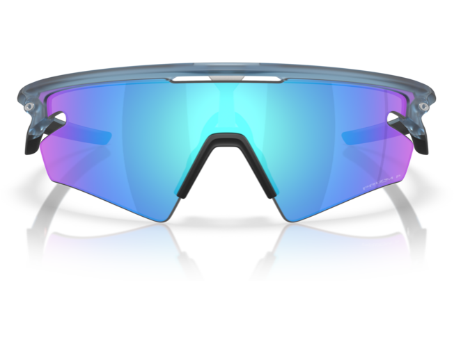 Päikeseprillid OAKLEY Sphaera Slash Matte Transparent Stonewash Prizm Sapphire Polarized