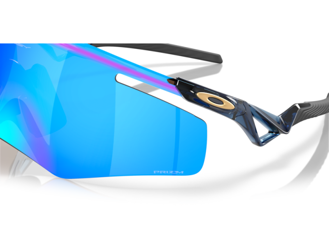 Päikeseprillid OAKLEY QTMN Kato Transparent Stonewash Prizm Sapphire