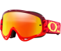 OAKLEY O-Frame MX Troy Lee Painted Red Fire Iridium