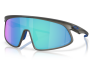 OAKLEY RSLV Matte Grey Smoke Prizm Sapphire