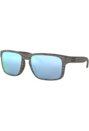P&auml;ikeseprillid OAKLEY Holbrook erimudelid "Woodgrain Collection" Prizm Deep Water Polarized
