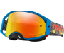 Krossiprillid OAKLEY Airbrake MX Blue Crackle Prizm MX Torch Iridium
